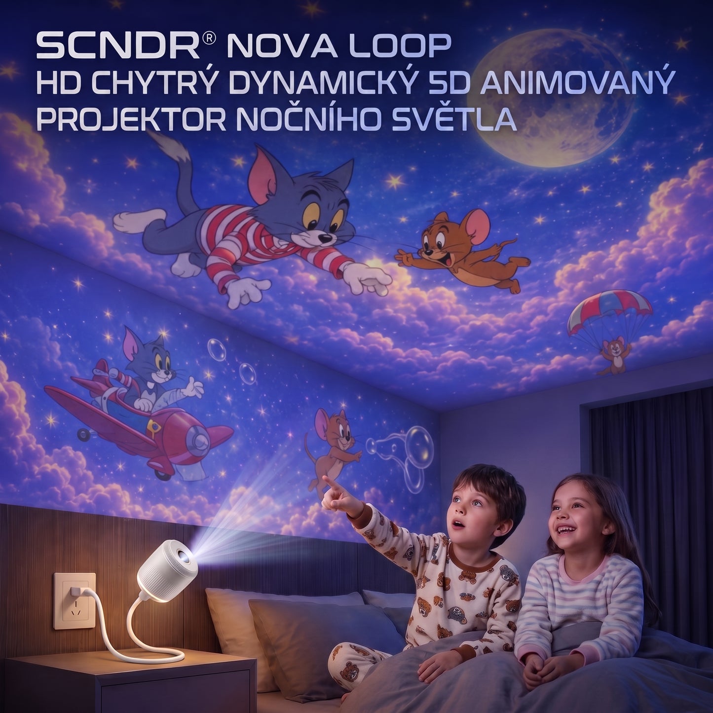 Noční projektor SCNDR® ⭐s